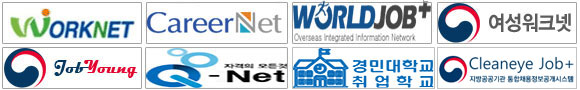 배너존 - 워크넷, CareerNet, 월드잡, 여성워크넷, JobYoung, 큐넷, 인크루트 취업학교, 클린아이 잡플러스